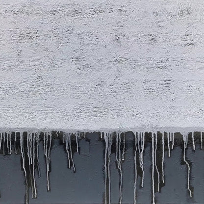 Modern abstract wall art, hand-painted oil painting