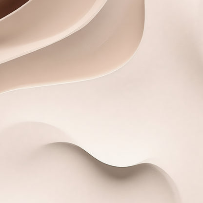 Beige and Brown Wall Sculptures, 3D Wood Wall Art, Minimalist Wall Hanging Home Decor