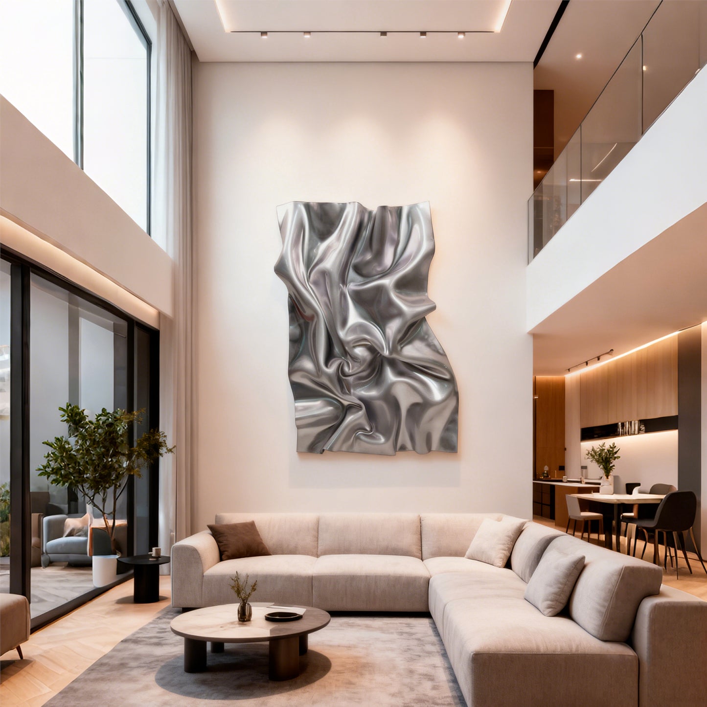 Acrylic wall sculpture, 3D wall art