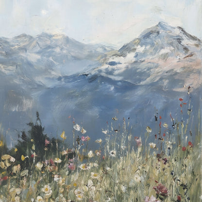 Modern abstract wall art, hand-painted oil painting