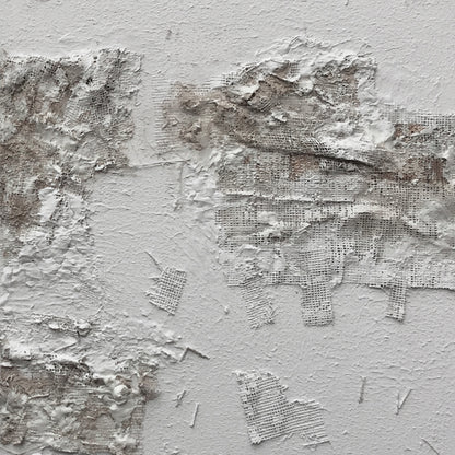 Grey+white wall art 2, hand-painted oil painting