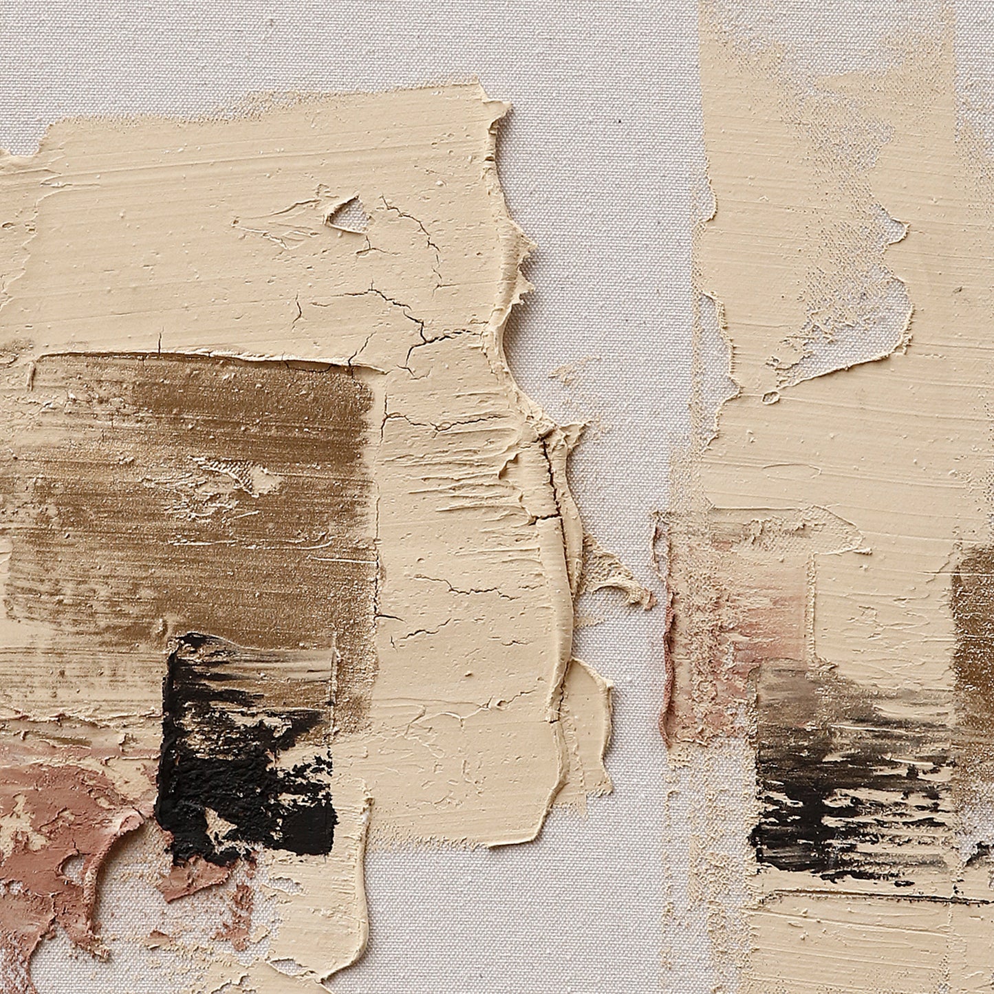 Modern abstract wall art, hand-painted oil painting