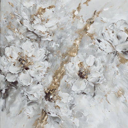 Modern abstract wall art, hand-painted oil painting