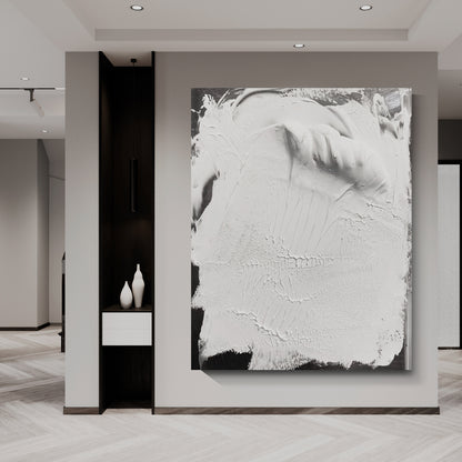 Modern abstract wall art, hand-painted oil painting