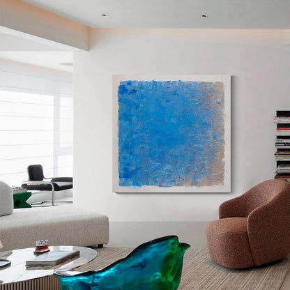 Modern abstract wall art, hand-painted oil painting