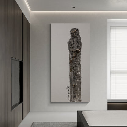 Modern abstract wall art, hand-painted oil painting