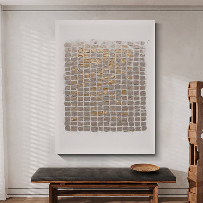 Modern abstract wall art, hand-painted oil painting