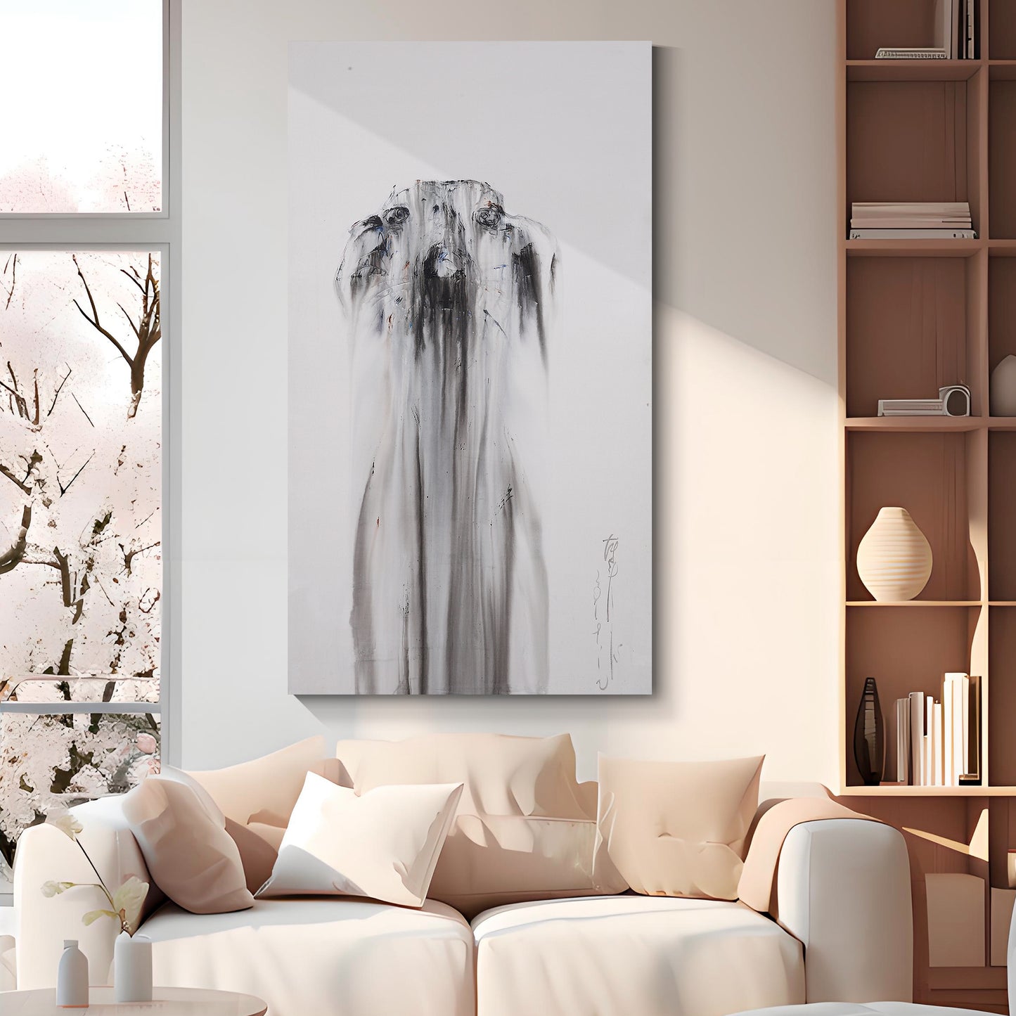 Animal painting wall decoration