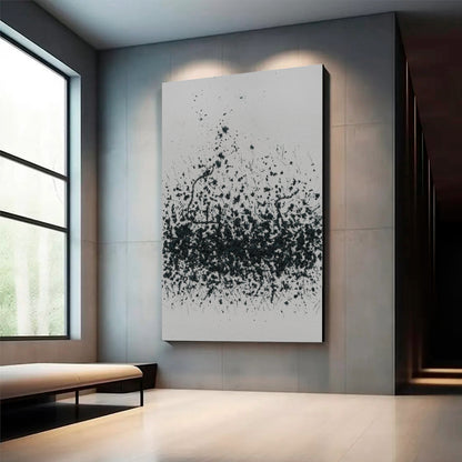 Modern simple and abstract wall art, hand-painted oil painting