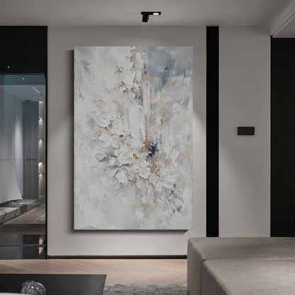 Modern abstract wall art, hand-painted oil painting