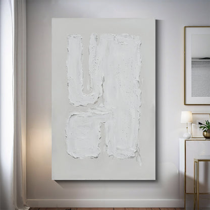 Modern abstract wall art, hand-painted oil painting