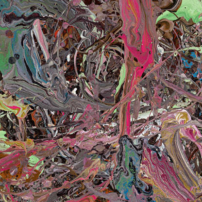 "Abstract 2"hand-stretched framed prints
