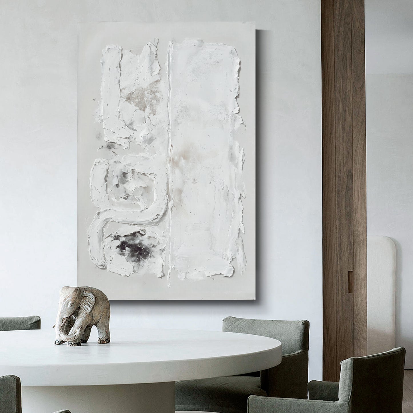 Modern abstract wall art, hand-painted oil painting