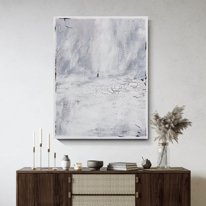 Modern abstract wall art, hand-painted oil painting