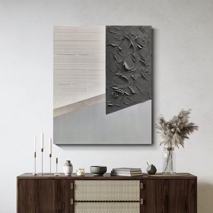 Modern abstract wall art, hand-painted oil painting