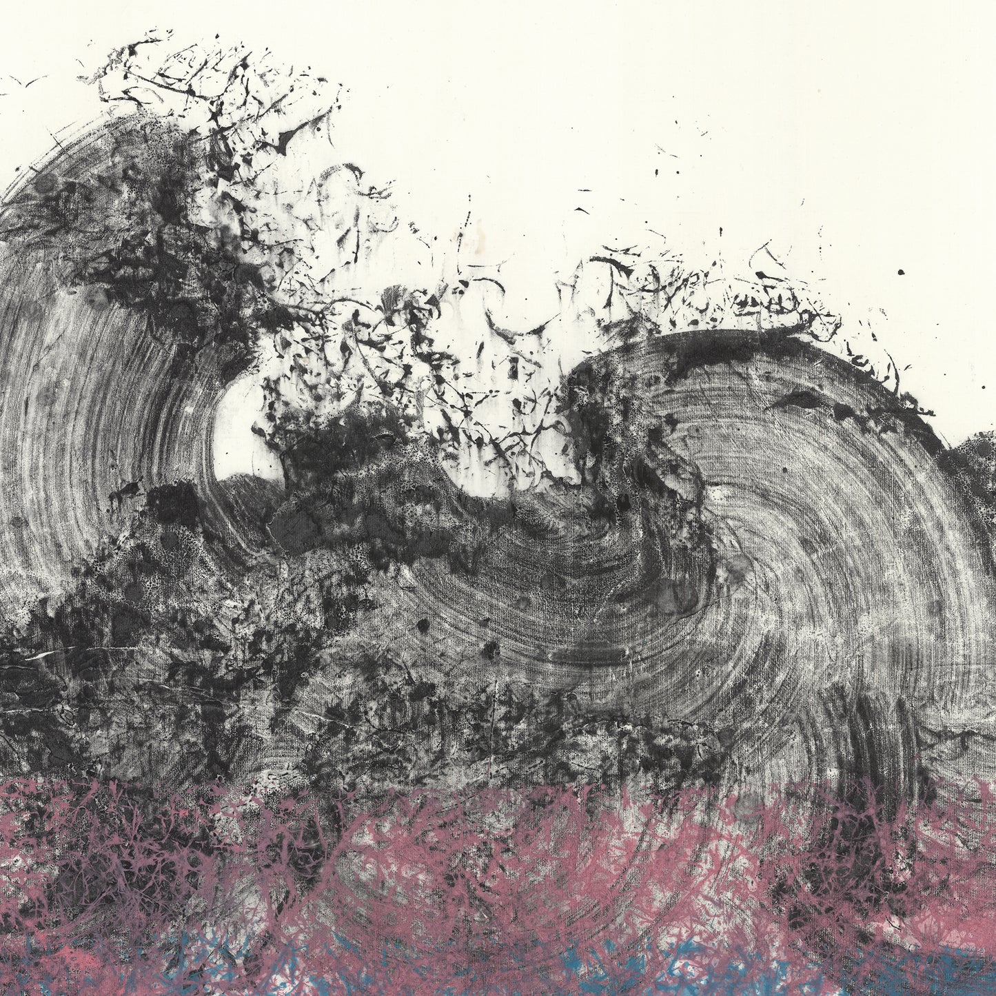 "Ink form 7" framed canvas prints