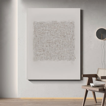 Modern abstract wall art, hand-painted oil painting