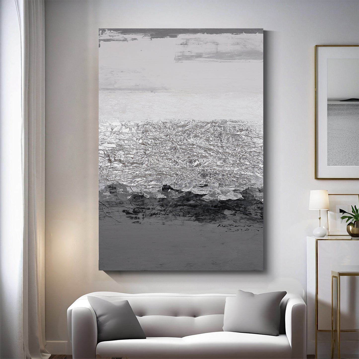 "Obsidian"Original Hand Painting