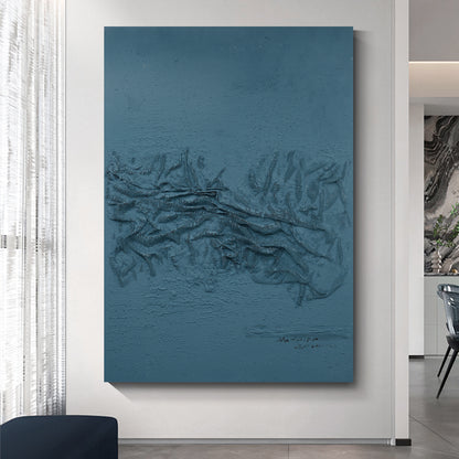 Modern abstract wall art, hand-painted oil painting