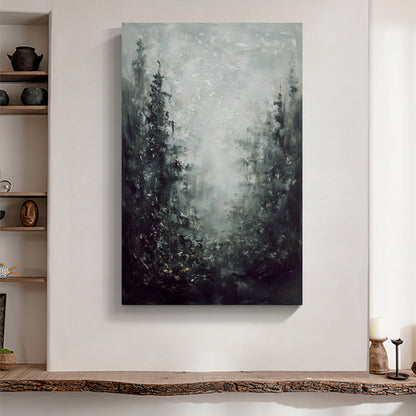 Modern abstract wall art, hand-painted oil painting