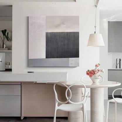Modern abstract wall art, hand-painted oil painting