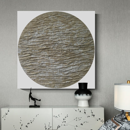 Modern abstract wall art, hand-painted oil painting