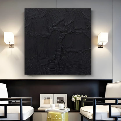 Modern abstract wall art, hand-painted oil painting