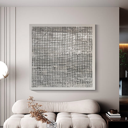 Geometric Abstract Texture Painting