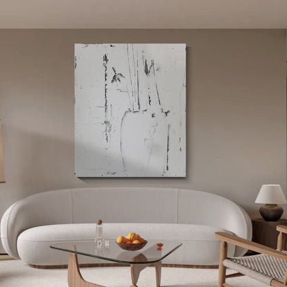 Modern abstract wall art, hand-painted oil painting