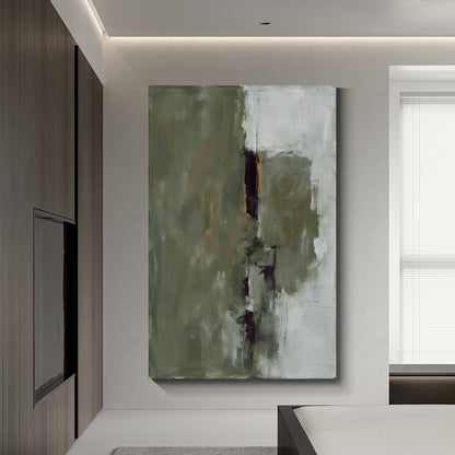 Modern abstract wall art, hand-painted oil painting