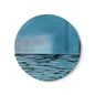 Hand painted base color fiberglass 3D wall art