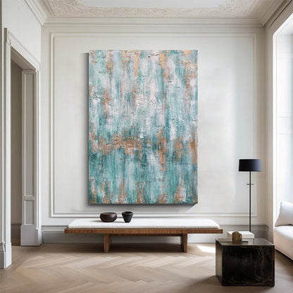 Modern abstract wall art, hand-painted oil painting
