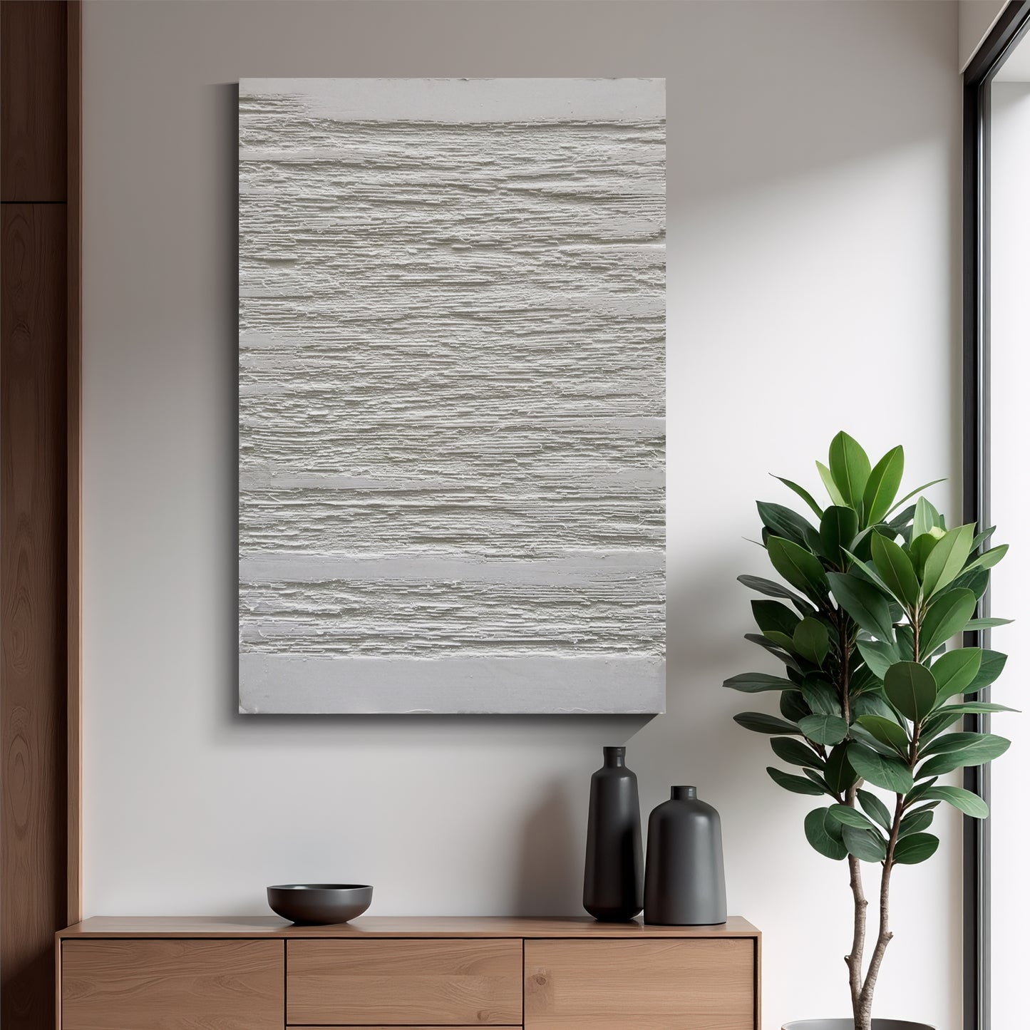 Modern abstract wall art, hand-painted oil painting