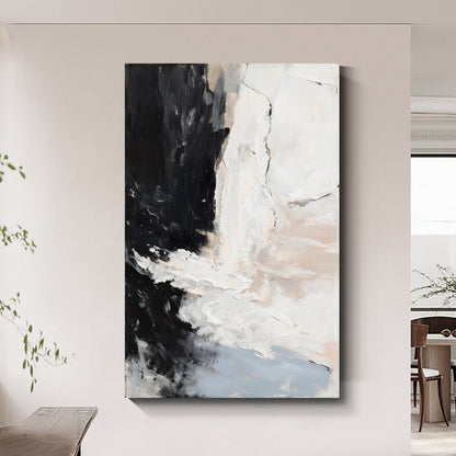 Modern abstract wall art, hand-painted oil painting