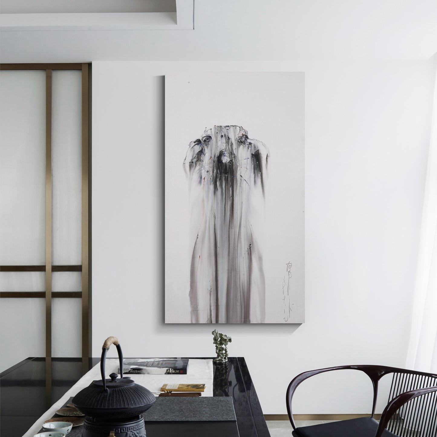 Animal painting wall decoration