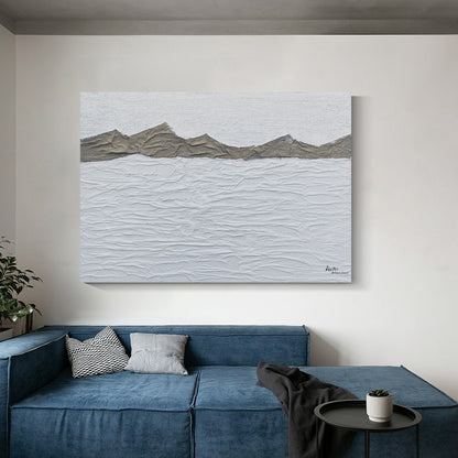 “Mountain Range” Texture painting