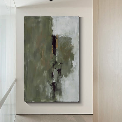 Modern abstract wall art, hand-painted oil painting
