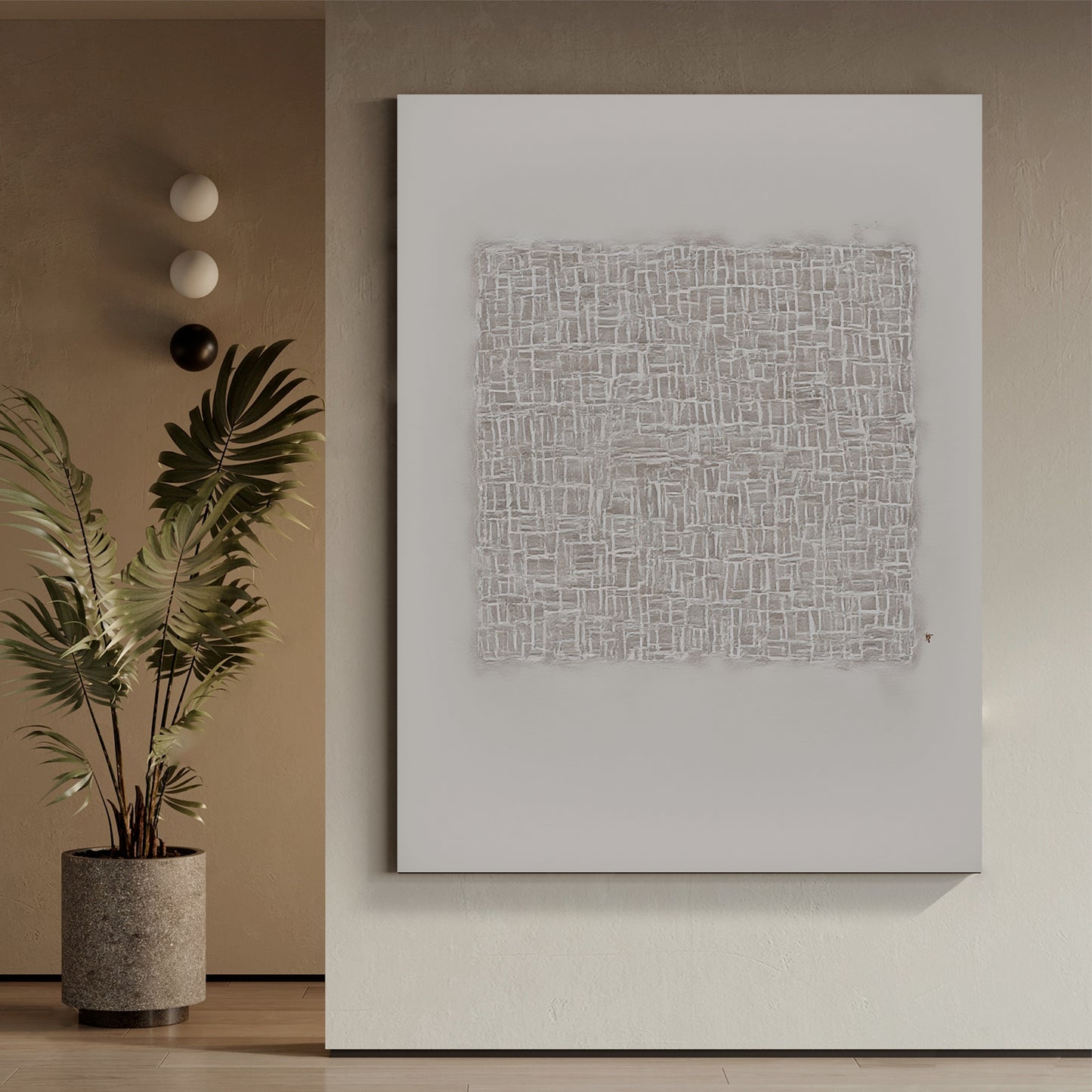 Modern abstract wall art, hand-painted oil painting