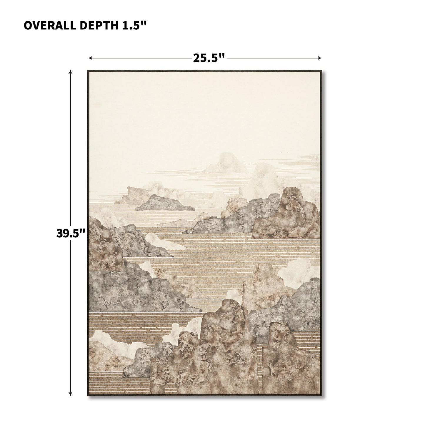 "Chinese Landscape 2" framed canvas prints