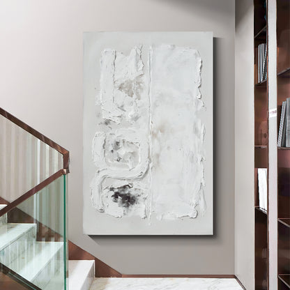 Modern abstract wall art, hand-painted oil painting
