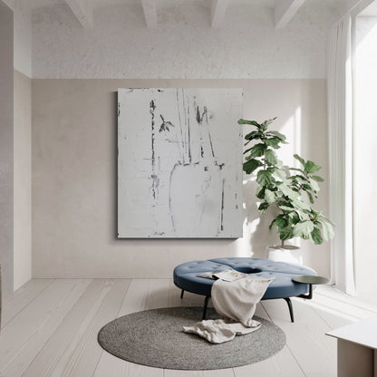 Modern abstract wall art, hand-painted oil painting