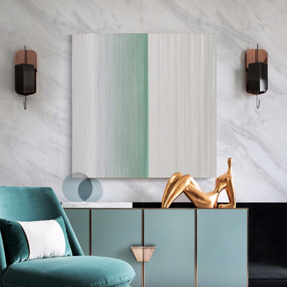 Modern minimalist hand-painted oil painting