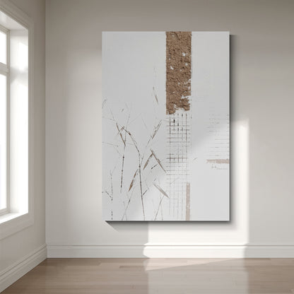Modern abstract wall art, hand-painted oil painting
