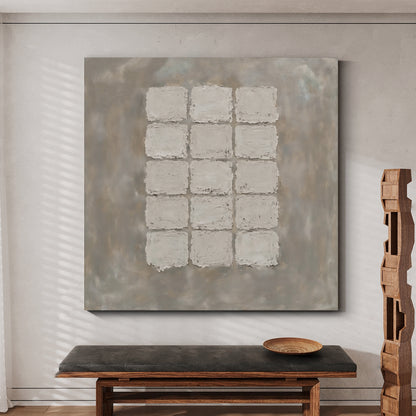 Modern abstract wall art, hand-painted oil painting