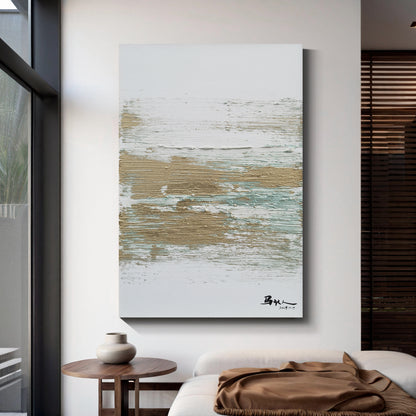 Modern abstract wall art, hand-painted oil painting