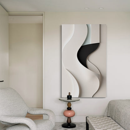 Wall Sculptures, 3D Wood Wall Art, Minimalist Wall Hanging Home Decor