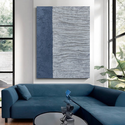 Modern abstract wall art, hand-painted oil painting