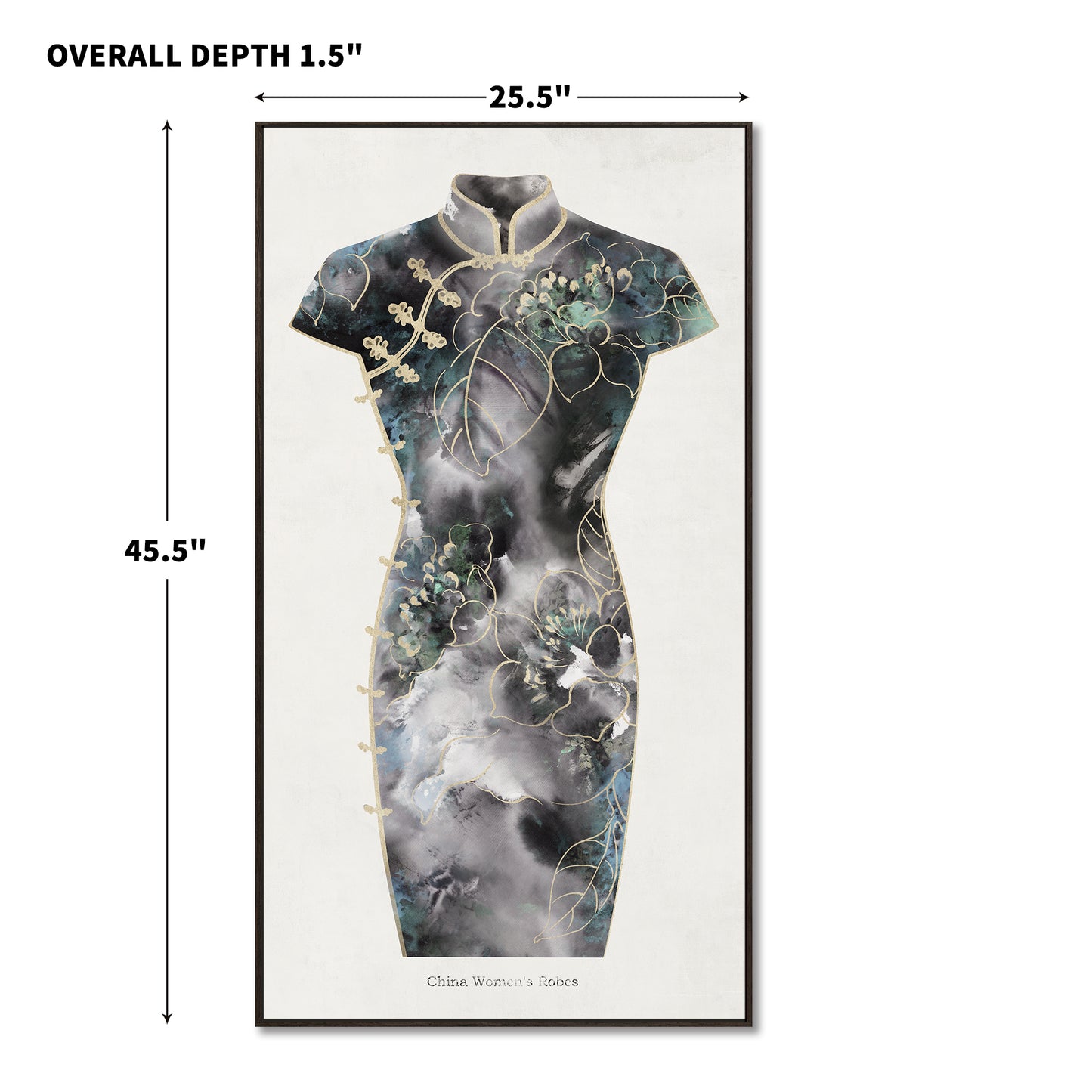"cheongsam"hand-stretched canvas prints