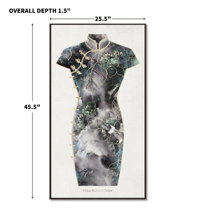 "cheongsam"hand-stretched canvas prints