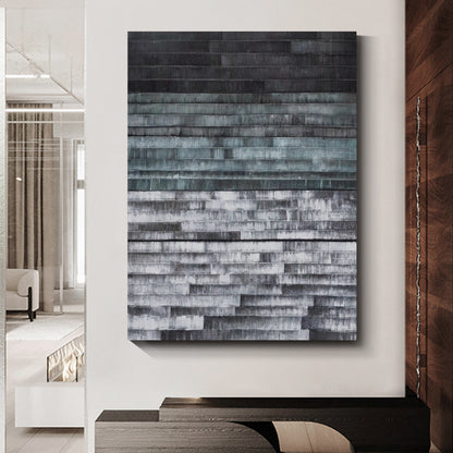 Modern abstract wall art, hand-painted oil painting